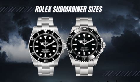 rolex submariner misure|rolex submariner size guide.